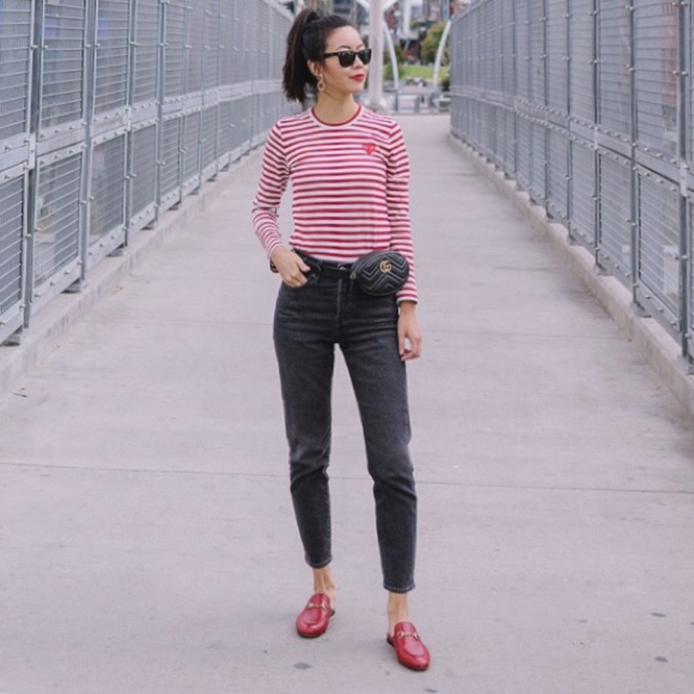 Gucci Brixton Pink Horsebit Loafers Drivers